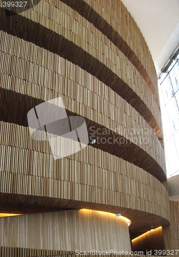 Image of Wood inside the operahouse