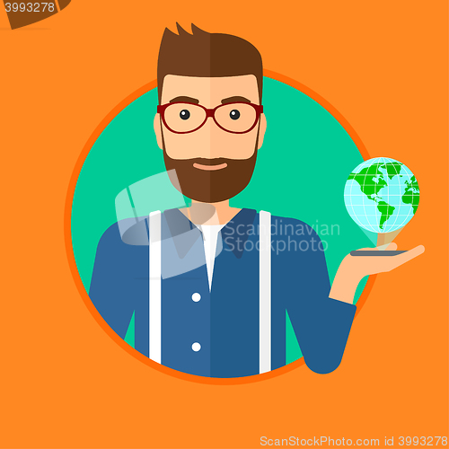 Image of International technology communication.