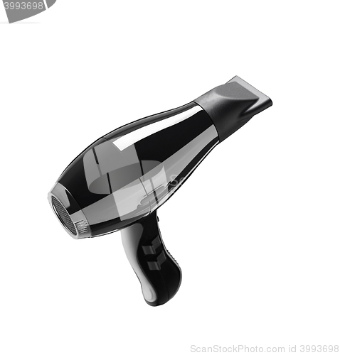 Image of hair dryer isolated on white