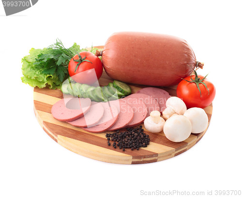 Image of Sliced sausage