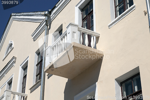 Image of old building, close-up