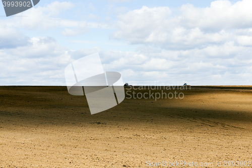 Image of tractor in the field