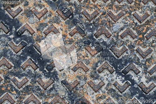 Image of old metal texture