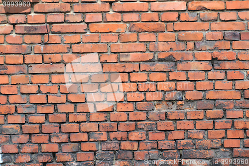 Image of old brick wall