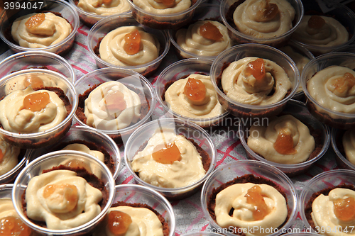 Image of fresh chocolate desserts