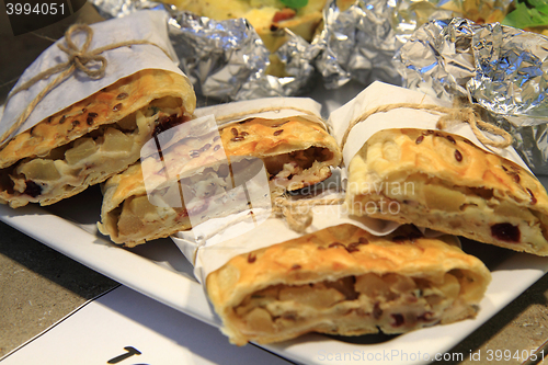 Image of traditional czech apple pie