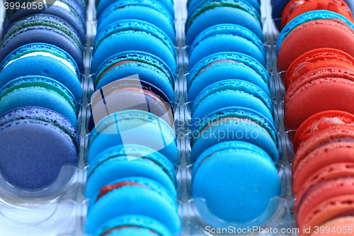 Image of color macaroon background