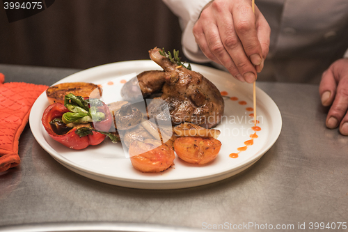 Image of grilled duck legs