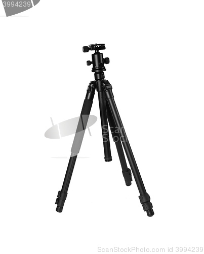 Image of Photo tripod isolated on white background