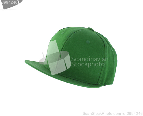 Image of green cap with clipping path