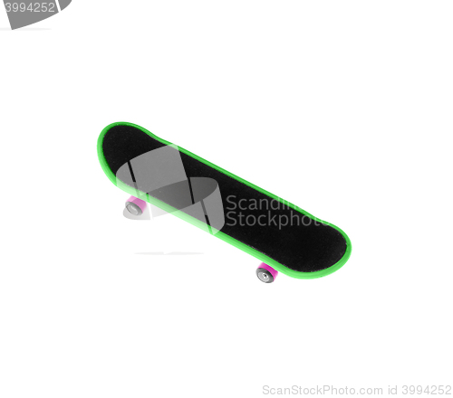 Image of skateboard isolated on a white background
