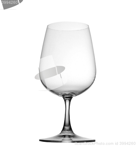 Image of Empty wine glass, isolated on a white