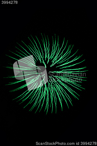 Image of Green Fireworks