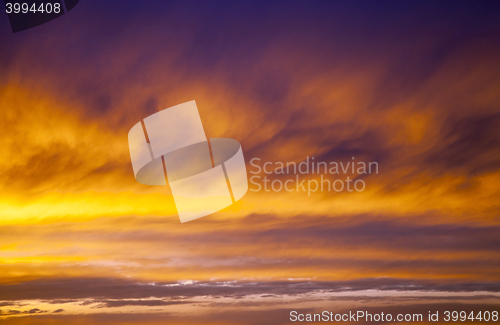 Image of sky during sunrise