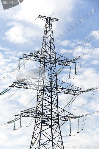 Image of electricity transmission system