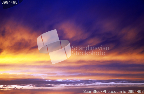 Image of sky during sunrise