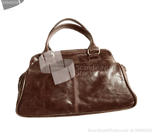 Image of fashion woman leather bag