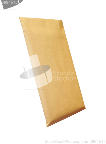 Image of Used postal Confidential envelope, isolated on white background