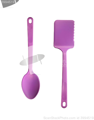 Image of pink turners isolated on a white background