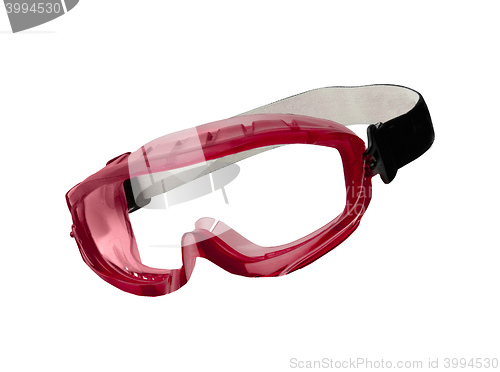 Image of safety glasses isolated