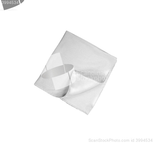 Image of handkerchief isolated on white