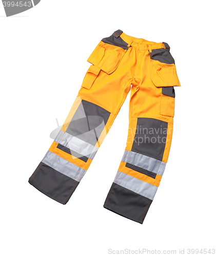 Image of orange trousers pants