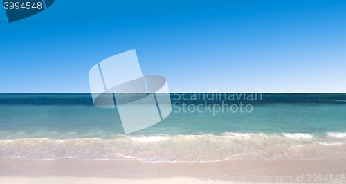 Image of Gorgeous Beach in Summertime