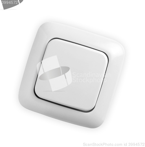 Image of White light switch