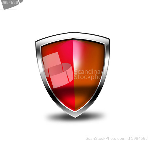 Image of Red security shield