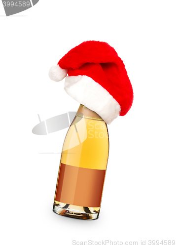 Image of Christmas champagne