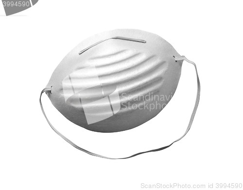 Image of protection mask under the white background