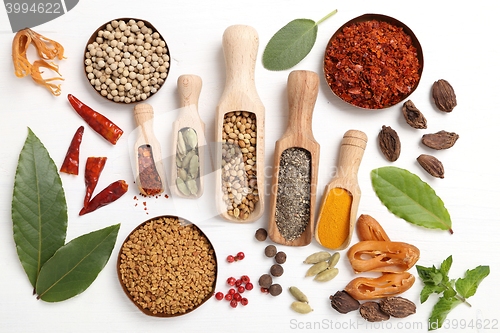 Image of Spices and herbs.