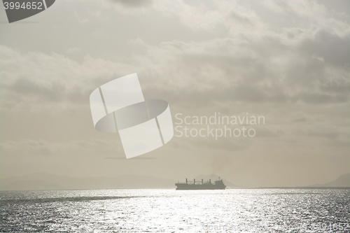 Image of Morning sun at the Aegean, Greece