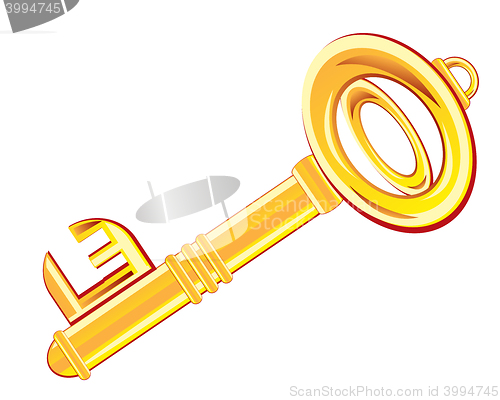 Image of Gold key