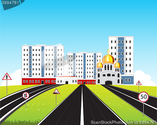 Image of City in steppe