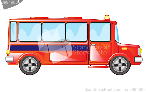 Image of Red bus