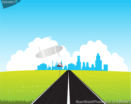 Image of Road in city