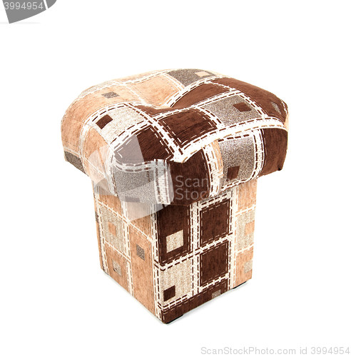 Image of Soft stool on white