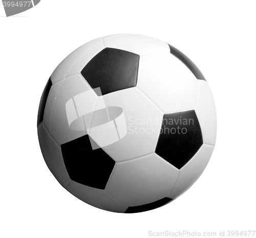 Image of Football. Isolated object on a white background