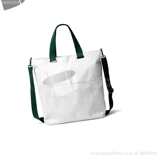 Image of White bag isolated