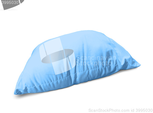 Image of blue pillow