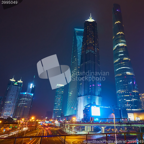 Image of Shanghai at night