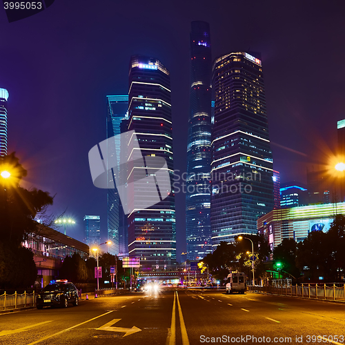 Image of Shanghai at night