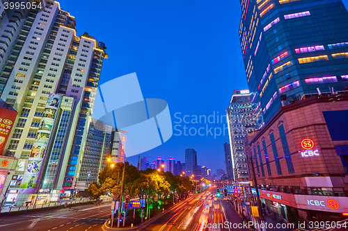 Image of Shanghai at night