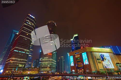 Image of Shanghai at night