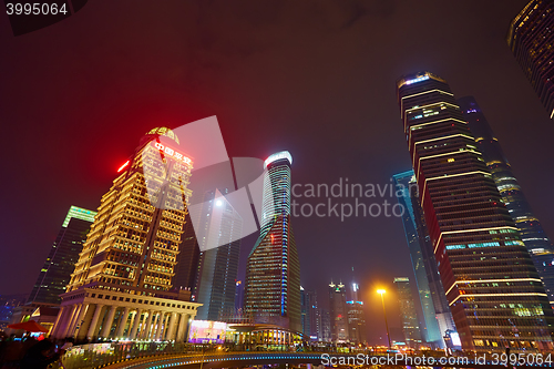 Image of Shanghai at night