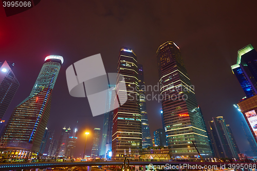 Image of Shanghai at night