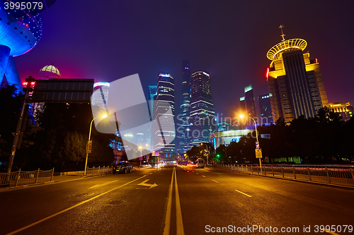 Image of Shanghai at night