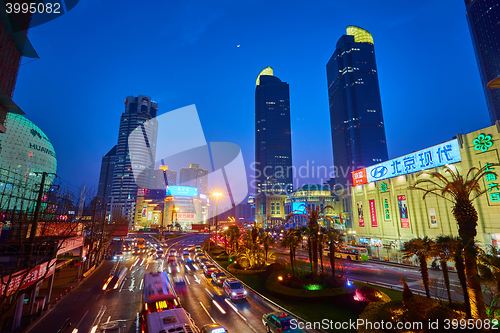 Image of Shanghai at night