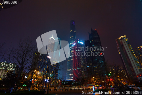 Image of Shanghai at night